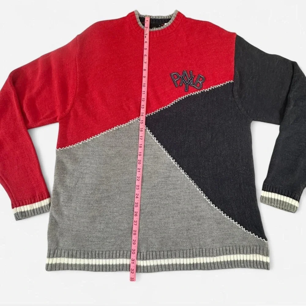 Red and grey PNB Nation sweater. PNB Nation & Suns New York Baseball - Picture 7 of 9
